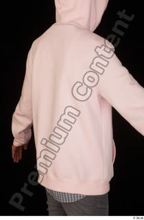 Danior casual dressed upper body white hoodie 0006.jpg